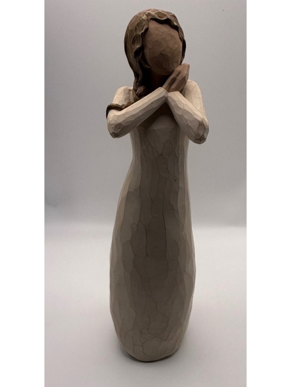 Willow tree joy figurine women with braid